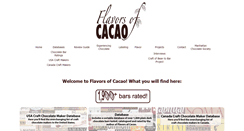 Desktop Screenshot of flavorsofcacao.com